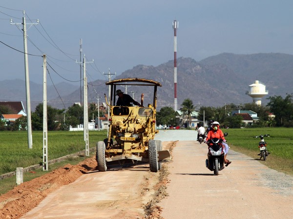 Cham ethnic people in Ninh Thuan province build new rural areas - ảnh 1